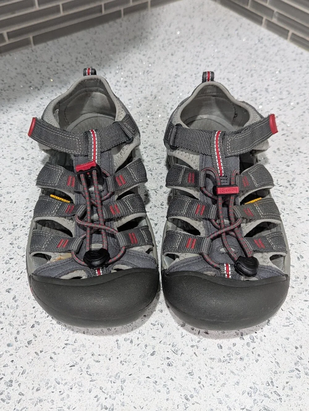 Keen Kids Great Blue Fisherman Hiking Newport Water Sandal Boys Size 6